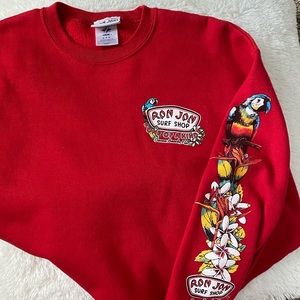 a ron jon long sleeve sweatshirt